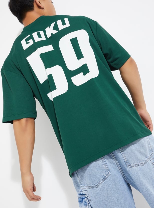 urb n men goku print oversized t shirt urb n men goku print oversized t shirt